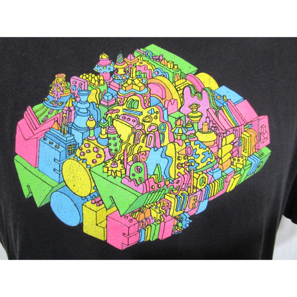 Meow Wolf Black T Shirt Adult Sz L - Picture 3 of 7